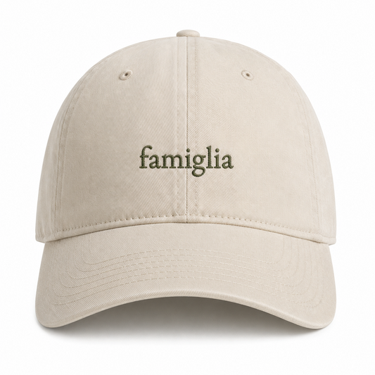 PRE-ORDER 'Famiglia' Adjustable Cap